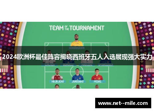 2024欧洲杯最佳阵容揭晓西班牙五人入选展现强大实力